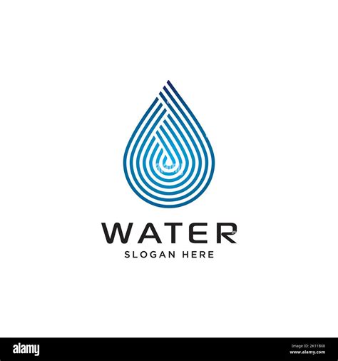 water drop logo design with letter B shape. Creative letter B icon inspiration. vector Stock ...