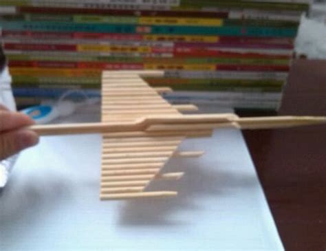 一次性筷子制作简易飞机模型_酷知经验网