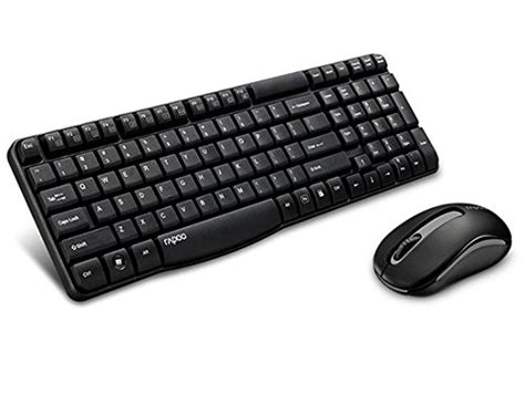 Amazon.in: Buy Rapoo X1800S Wireless Keyboard & Mouse Combo Optical 2 ...