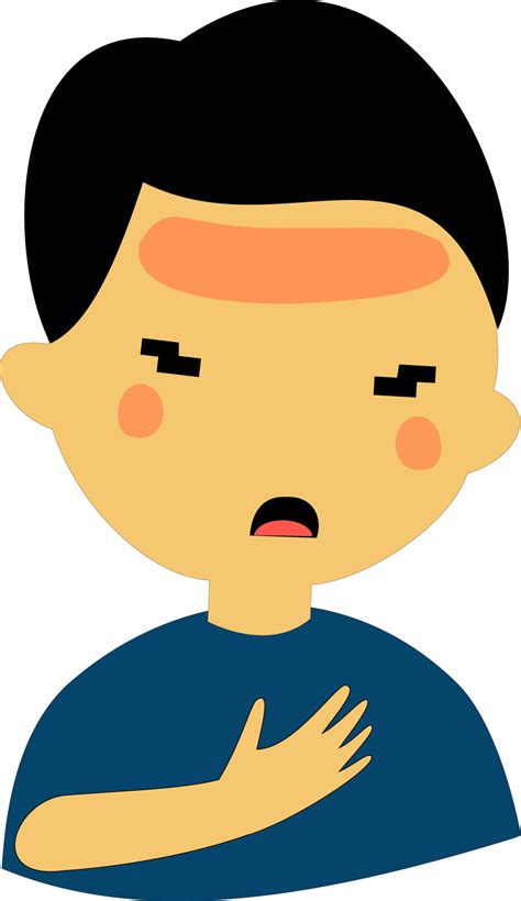 Shortness Of Breath Clipart