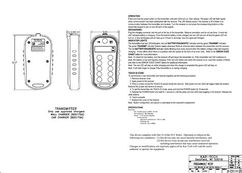 Image result for Kar Tech Micro Remote Manual