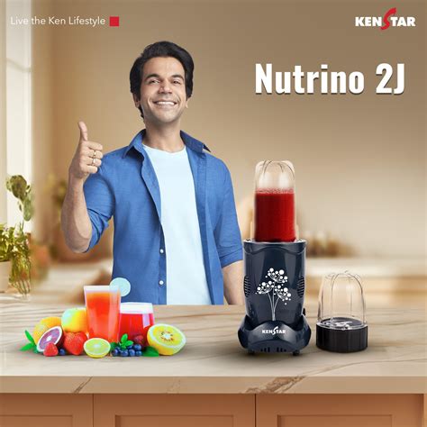 Nutrino Blender 350 W Mixer Grinder – Kenstar Store