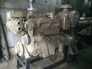 Cummins NTA855 BC Propulsion Engines with Gearbox | Ship Machinery ...
