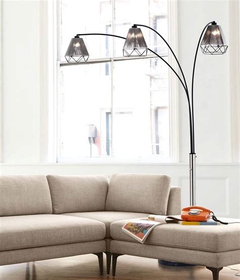 NOVA of California 2311057 Polygon Contemporary Three Light Arched ...