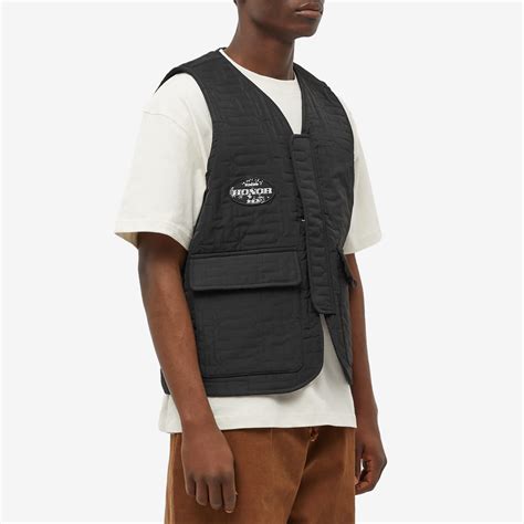 Honor the Gift Quilted Vest Black | END. (CN)