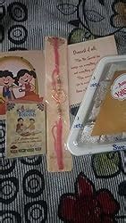 TIED RIBBONS Rakhi Gifts for Brother with Sweets - Premium Rakhi with ...