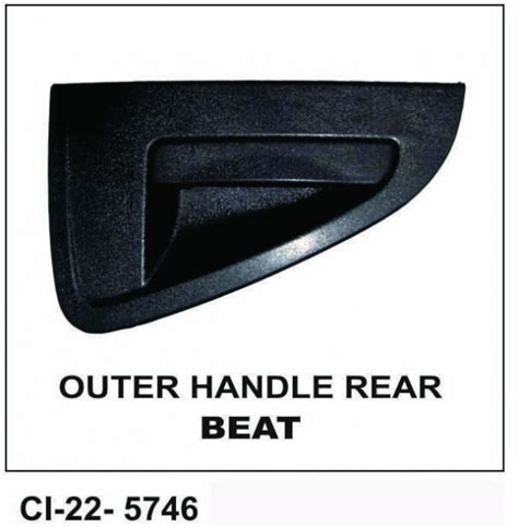 Car International Outer Door Handle Beat Rear Right CI-5746R for ...