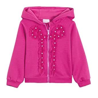 Hopscotch Girls Full Sleeves Pink Beads Embellished Jacket For Ages (2 ...