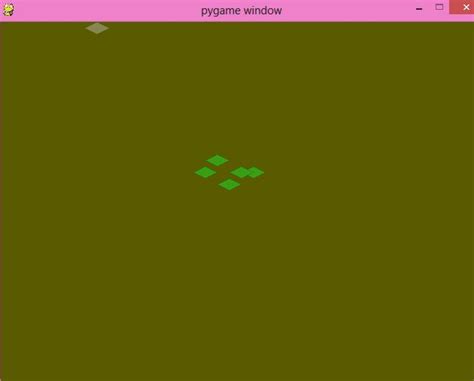 Pygame Isometric 的图像结果