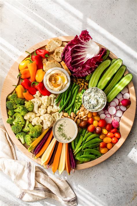 Vegetable Charcuterie Board - Diet Requirements