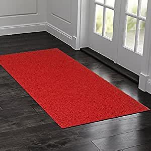 Buy Kuber Industries PVC Door Mat - 48" x 72", Red Online at Low Prices ...