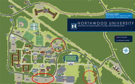 Hanover College Campus Map