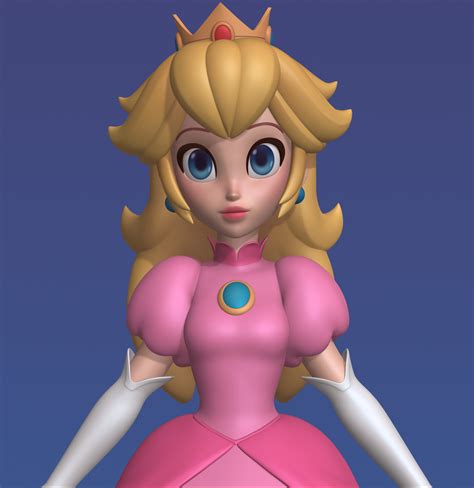 ArtStation - Princess Peach-Fan Art