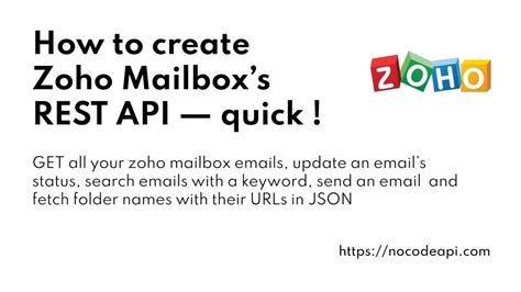 Image result for Introduction of Zoho API