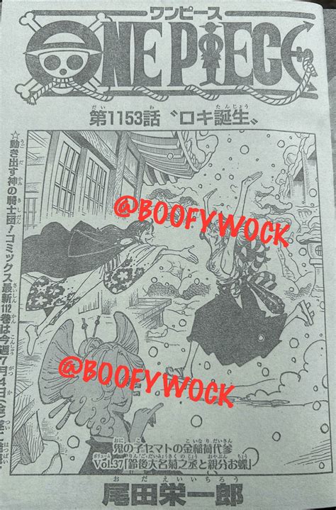 Raw One Piece Chapter 1153: Kelahiran Loki & Kutukan Elbaph Dimulai ...