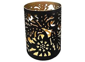 Buy CraftedIndia Carved Design Candle Holder Online at Low Prices in ...
