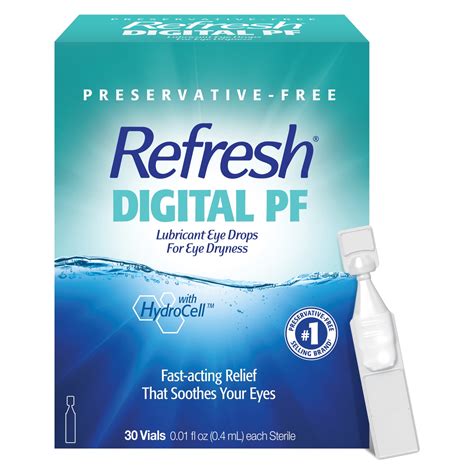 Gouttes oculaires lubrifiantes Refresh Digital PF Maroc | Ubuy