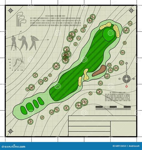 Image result for Golf Course Layout
