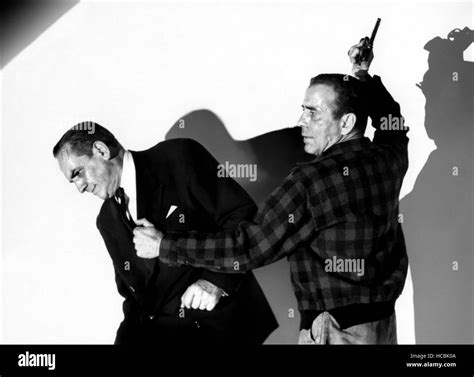 THE DESPERATE HOURS, from left: Fredric March, Humphrey Bogart, 1955 ...