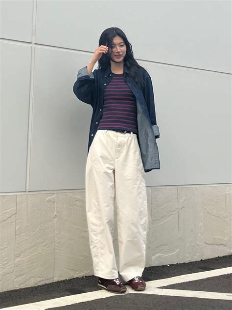 Check styling ideas for「Mini T-shirt、Jersey Barrel Pants」| UNIQLO IN