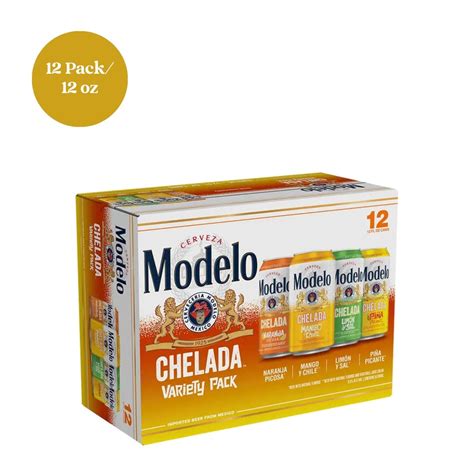 Modelo Chelada Variety Pack Beer 12 fl oz 12pk - MMWL
