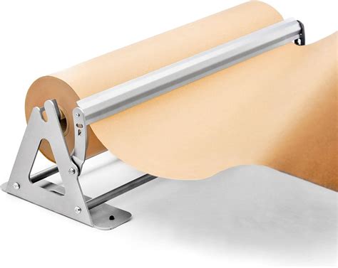 DIY CREW Paper Roll Dispenser and Cutter - Heavy Duty Kraft, Freezer ...