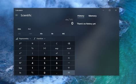 Using Windows Calculator 的图像结果