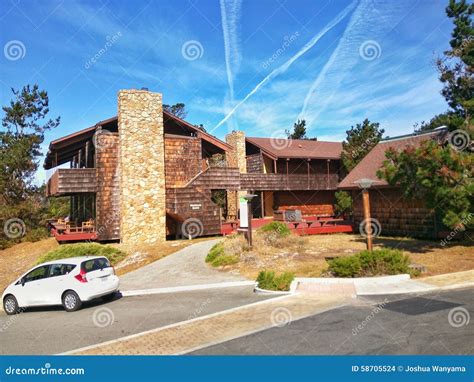Asilomar Conference Grounds Editorial Stock Image - Image of clouds ...