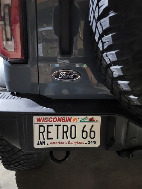 Custom vanity license plate for Bronco? | Page 75 | Bronco6G - 2021 ...