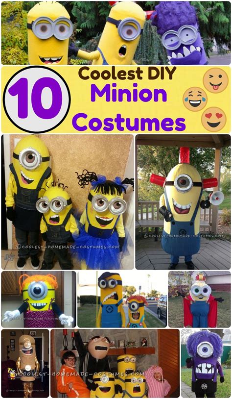 10 Awesome DIY Minion Costume Ideas for the Whole Family