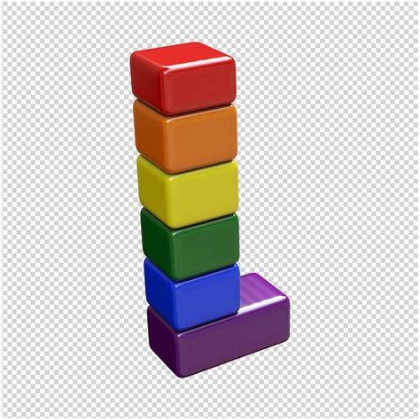 Les lettres des couleurs du drapeau LGBT sont tournées vers la droite ...