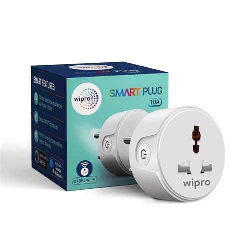 Wipro 10A smart plug with Energy monitoring- Suitable for small ...