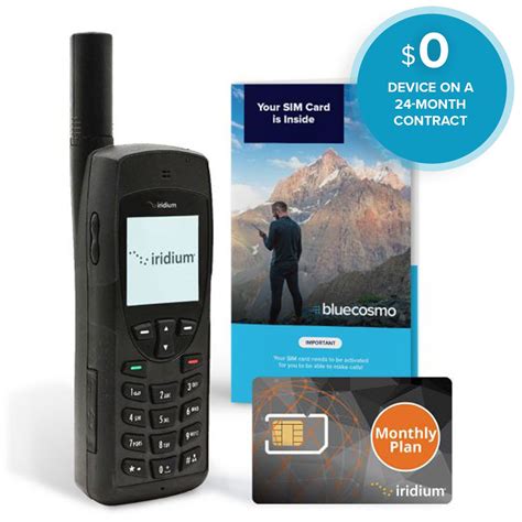 Iridium 9555 Satellite Phone Bundle | Bluecosmo