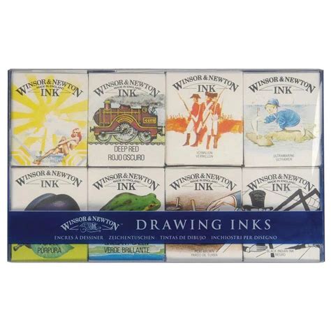 Winsor & Newton Drawing Inks - William Collection Inks Set