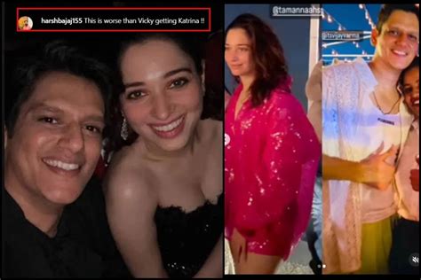 Are Tamannaah Bhatia -Vijay Varma dating? duo allegedly spotted kissing ...