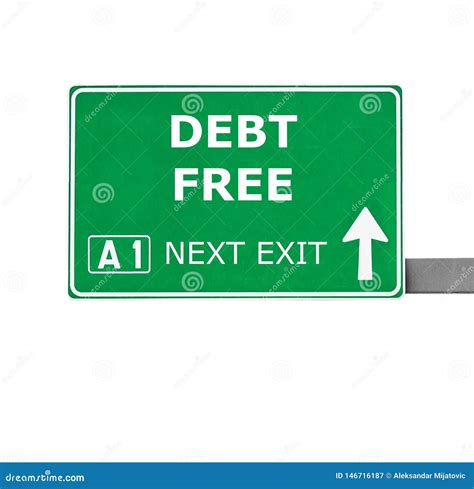 Debt Free Sign 的图像结果