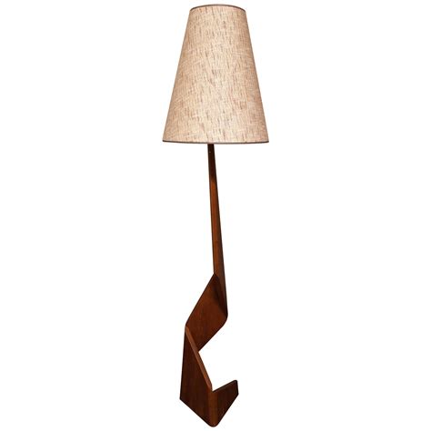 Danish Teak Sculptural Floor Lamp at 1stDibs | sculptural floor lamps ...