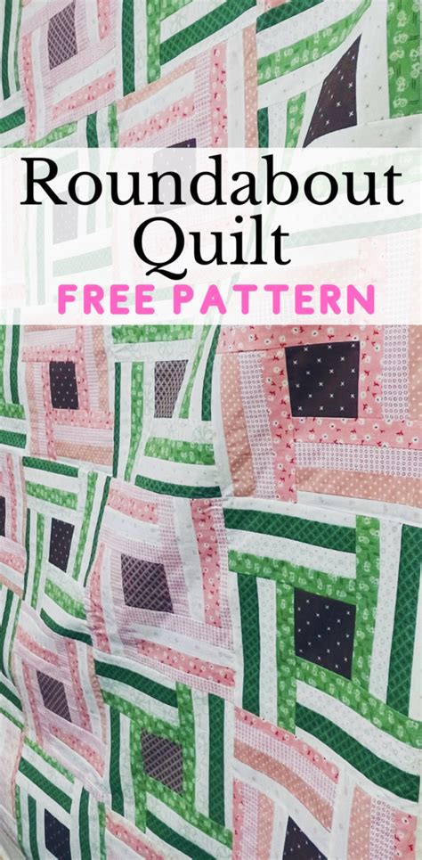 Roundabout Quilt Pattern 的图像结果