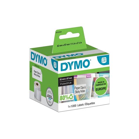 Etykiety Dymo 11354 32mm x 57mm białe papierowe S0722540 Pakiet 11 ...