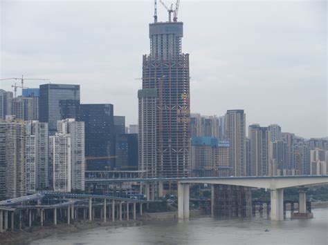 在曾经的重庆第一高楼俯瞰八D魔幻城市之美 - 花粉随手拍风光 花粉俱乐部