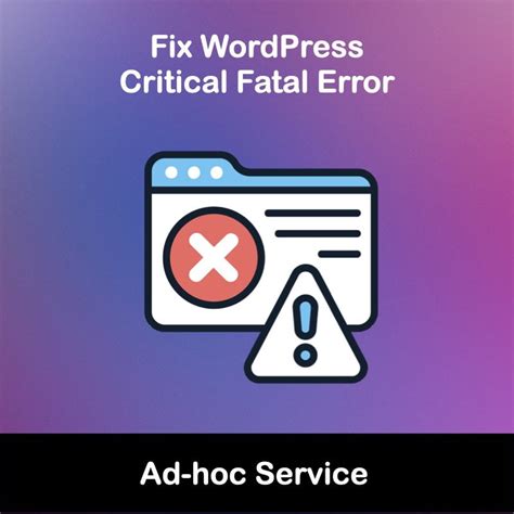 Image result for Critical Error Fix
