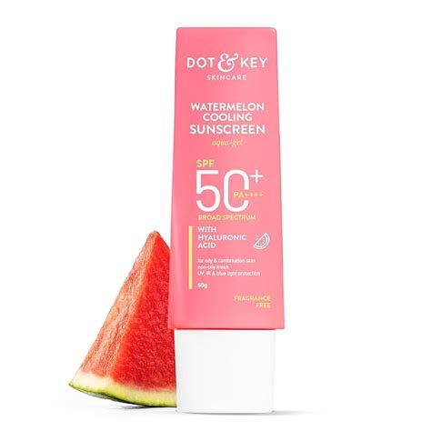 Dot & Key Watermelon Cooling Sunscreen SPF 50+ PA++++ | With Hyaluronic ...