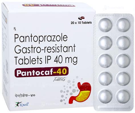 Pantocaf 40 Tablet 10: Uses, Side Effects, Price & Substitutes