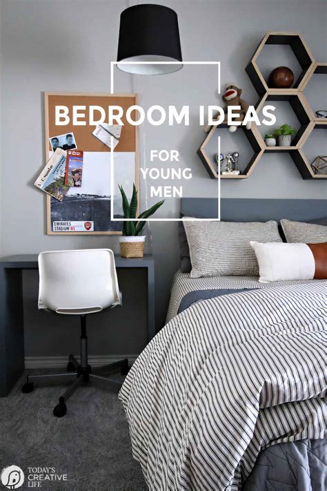Bedroom Ideas for Young Men - Today's Creative Life