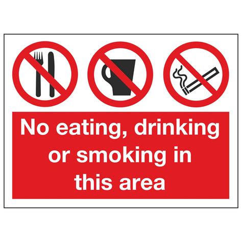 No Eating Signs To Print