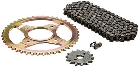 Uno Minda CH-5003 Quadra Rivet Chain & Alloy Steel Hardened Sprockets ...