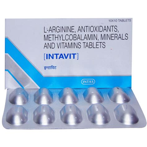 Intavit Tablet 10's Price, Uses, Side Effects, Composition - Apollo ...