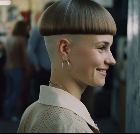 Pin by Nape Buzzer on Extreme Bowl Cuts & Mushrooms | Bowl cut, Bowl ...