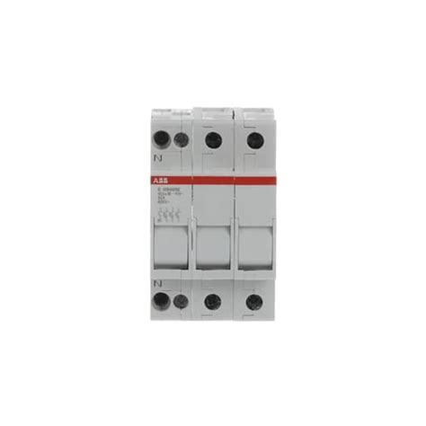 2CSM264343R1801 ABB | ABB 32A Fuse Holder for 10 x 38mm Fuse, 4P, 400V ...
