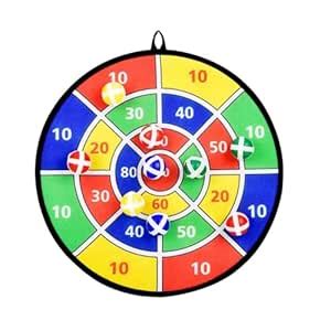 Hcosmy Children's Game Dartboard Set Upgraded Safety Darts Game Toys ...